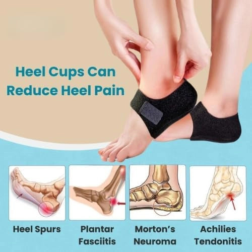 ComfortStep Gel Heel Protector – Thick Cushioning Support for Everyday Heel Comfort